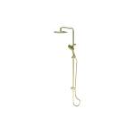 Greens Lavish Brass Twin Rail Shower Brushed Brass